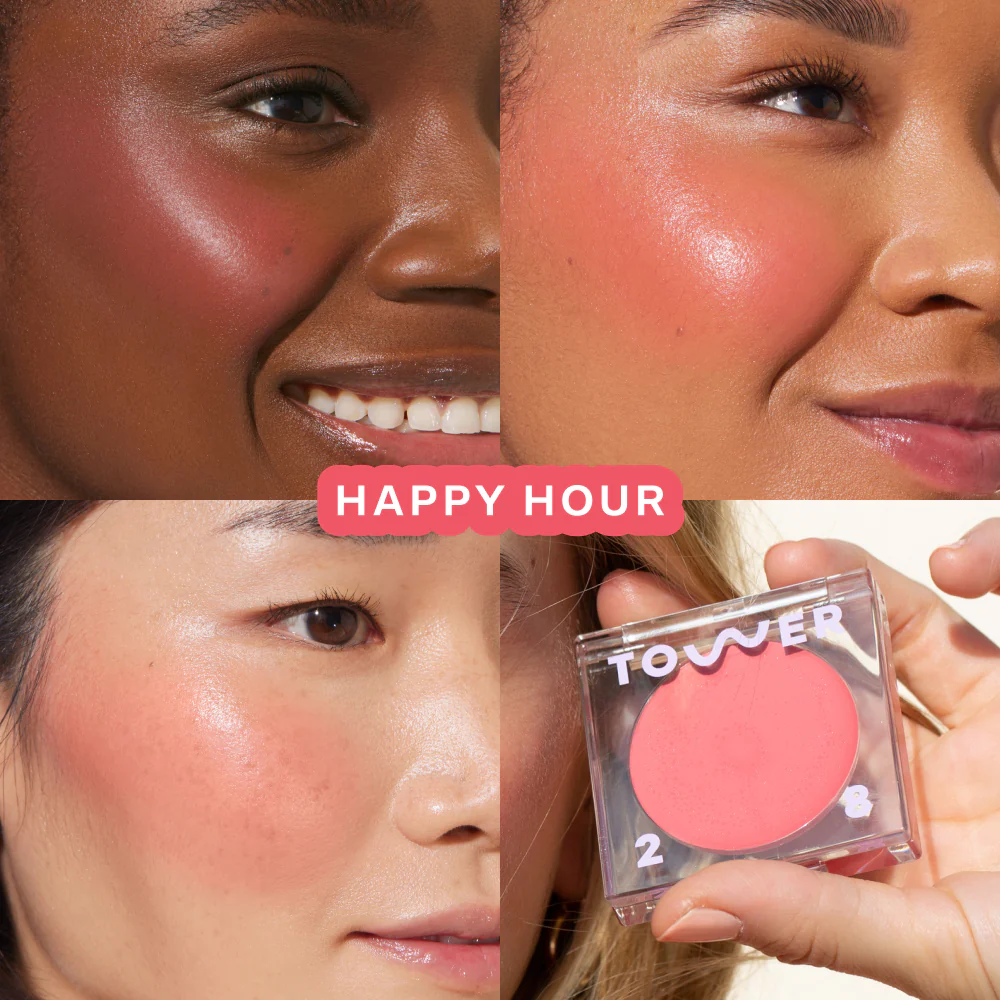 TOWER 28 BeachPlease Cream Blush  تاور 28 احمر خدود باودر كريمي للبشرة